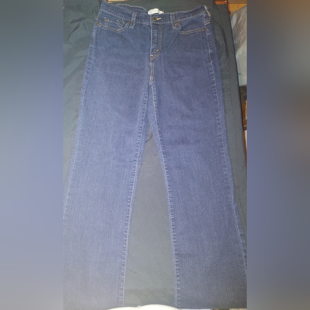 Vintage Levis 512 Jeans Womens 12 Blue Perfectly Slimming Bootcut Denim Flare